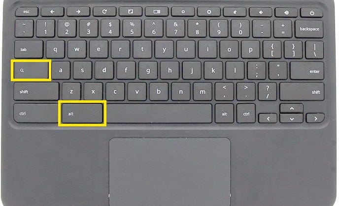 Chromebook Keyboard Caps Lock