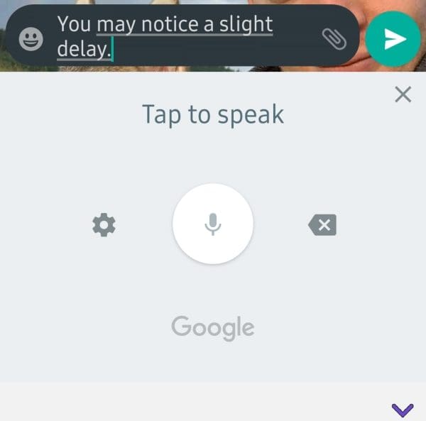 Android: Use Voice to Send Text Message
