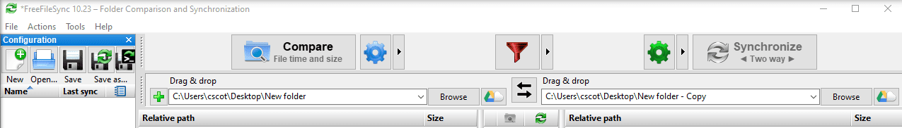 sync folders on windows sync folders on windows