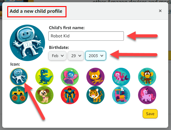 How to set up Amazon Prime Video Profiles for Kids
