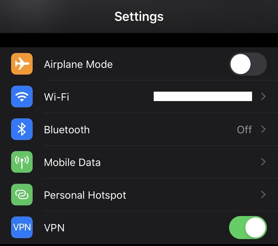 Iphone How To Turn Off Vpn Technipages