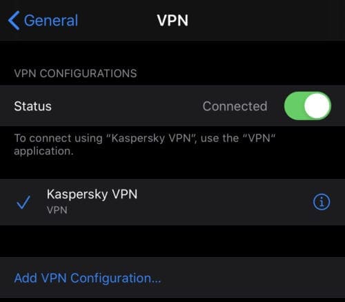 Iphone How To Turn Off Vpn Technipages