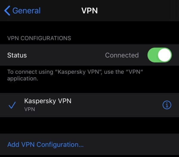 iPhone How to Turn Off VPN Technipages