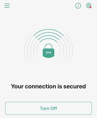 turn off vpn on iphone x