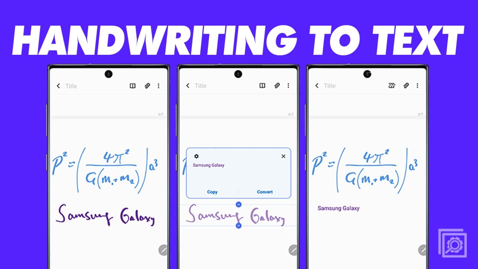 can you convert handwriting to text in notes