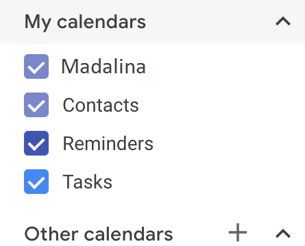 google calendar reminders tasks enabled