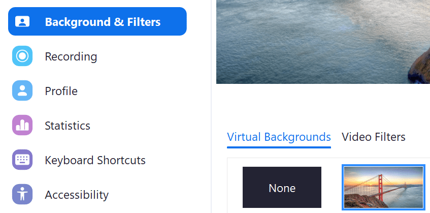 virtual backgrounds zoom not working