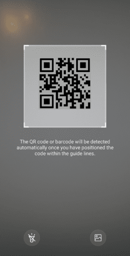 Samsung Android Browser Enable The Qr Code Scanner Technipages