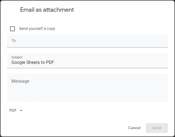 How to Convert Google Sheets to PDF - Technipages
