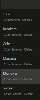 install sublime text theme install sublime text theme