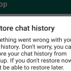 Fix WhatsApp Error Something Went Wrong