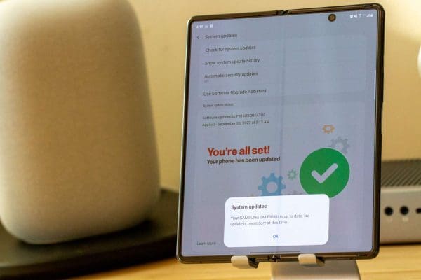 How to Update the Samsung Galaxy Z Fold 2