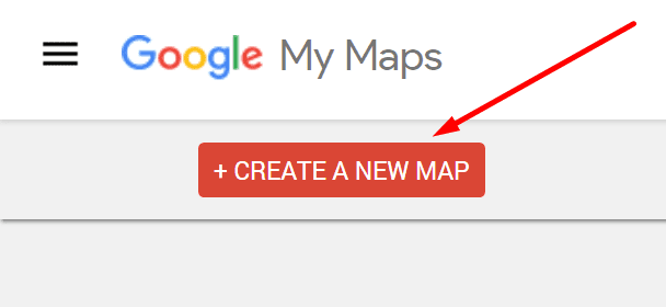 google my maps create a new map