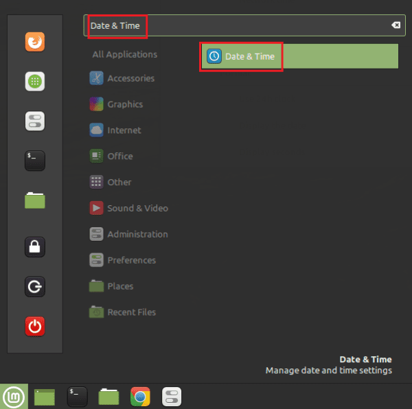 Linux Mint: How to Configure the Device Date and Time - Technipages