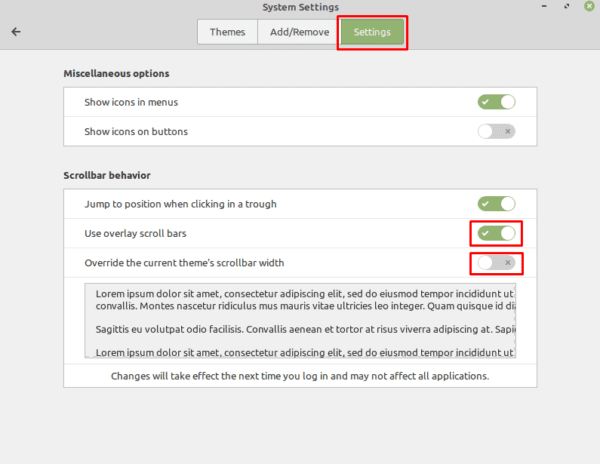 Linux Mint: How to Make Scroll Bars More Visible - Technipages