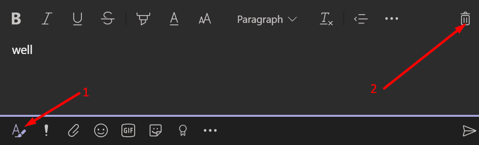 how to permanently delete message in microsoft teams