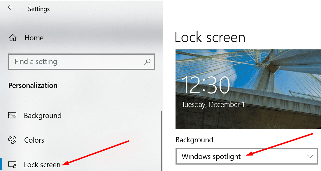 beállít Oldalt Elismertem windows 10 lock the screen daily