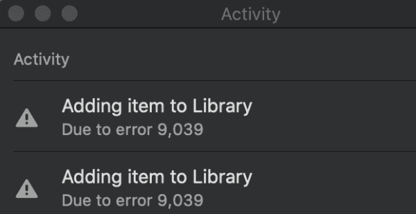 Troubleshooting iTunes Error 9039