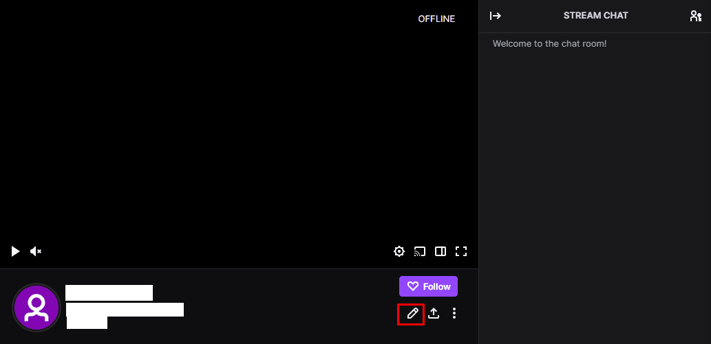 how to change title on twitch as mod