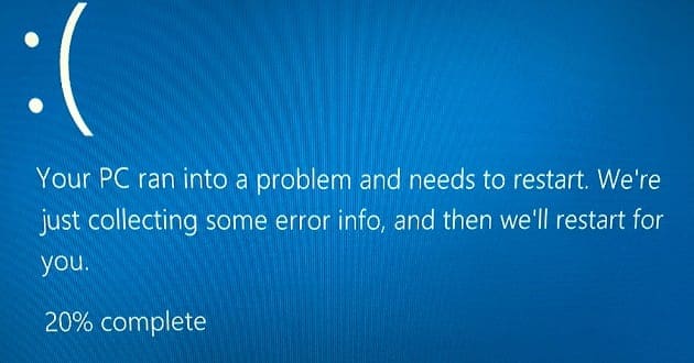 windows 10 system crash