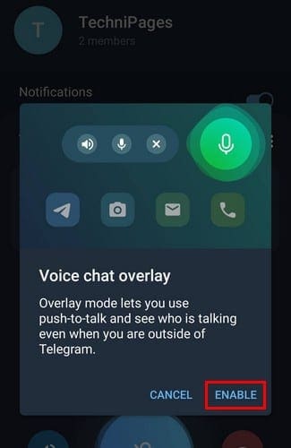 Telegram how chat to voice in Telegram (software)