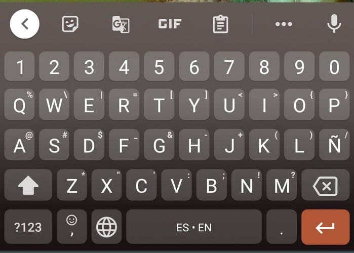 Android keyboard