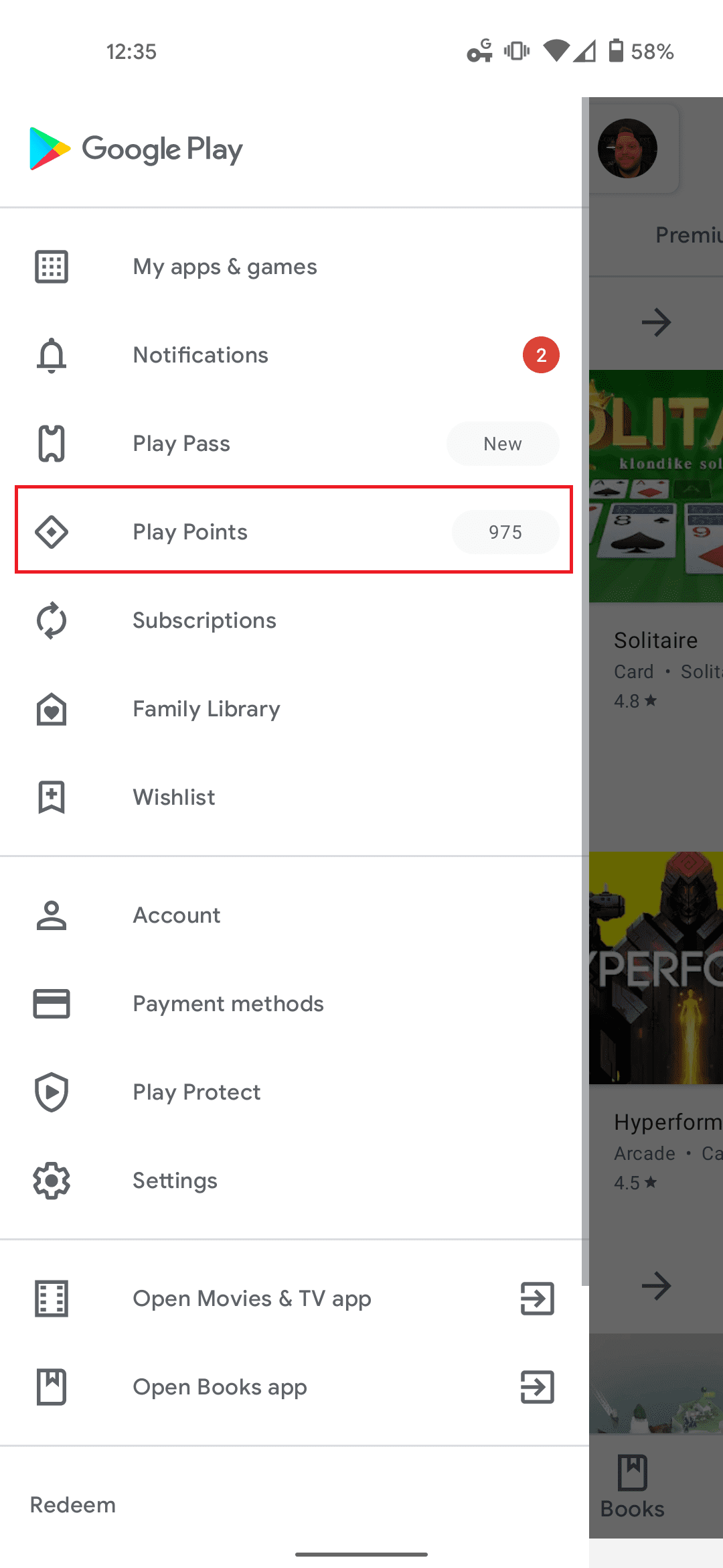 How to use Google Play Points 2