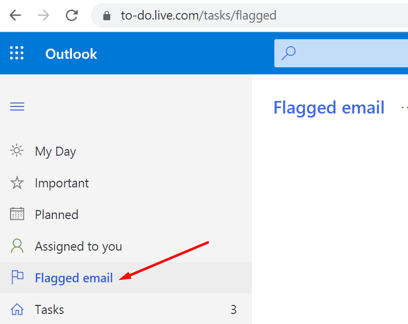 flagged email create tasks outlook