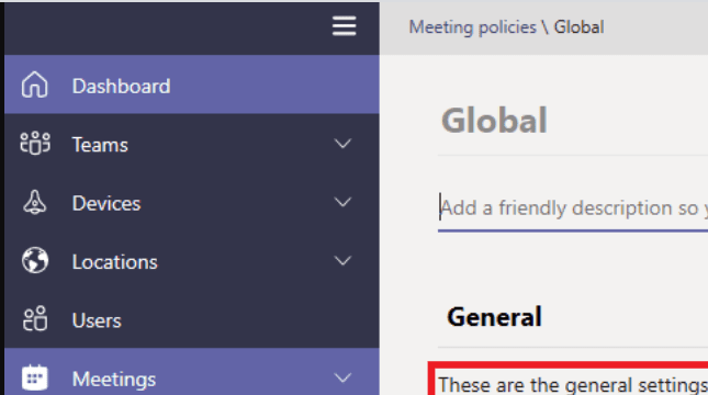 fix microsoft teams admin center