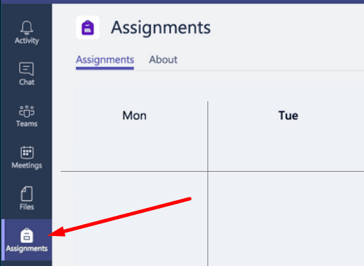 microsoft teams assignments