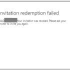 Microsoft Teams Error: Invitation Redemption Failed