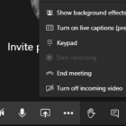 microsoft teams meeting recording greyed out fix