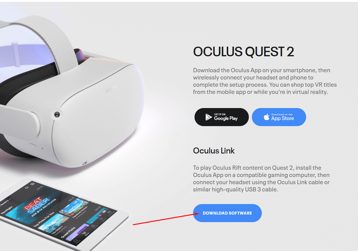 oculus app store