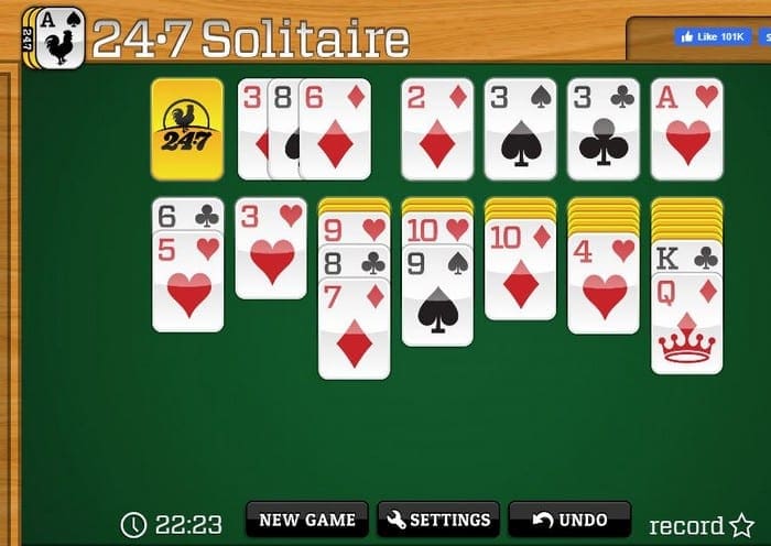 Play 247 Solitaire Card Game-Free online card game