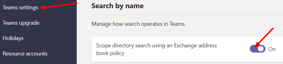 scope directory search teams