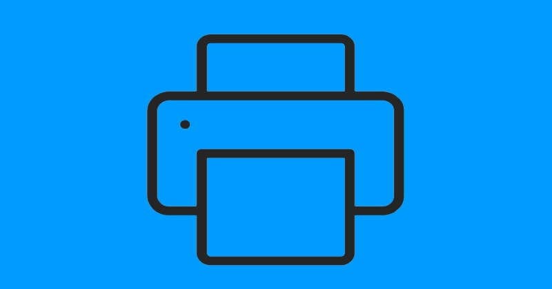 Printer Icon Header