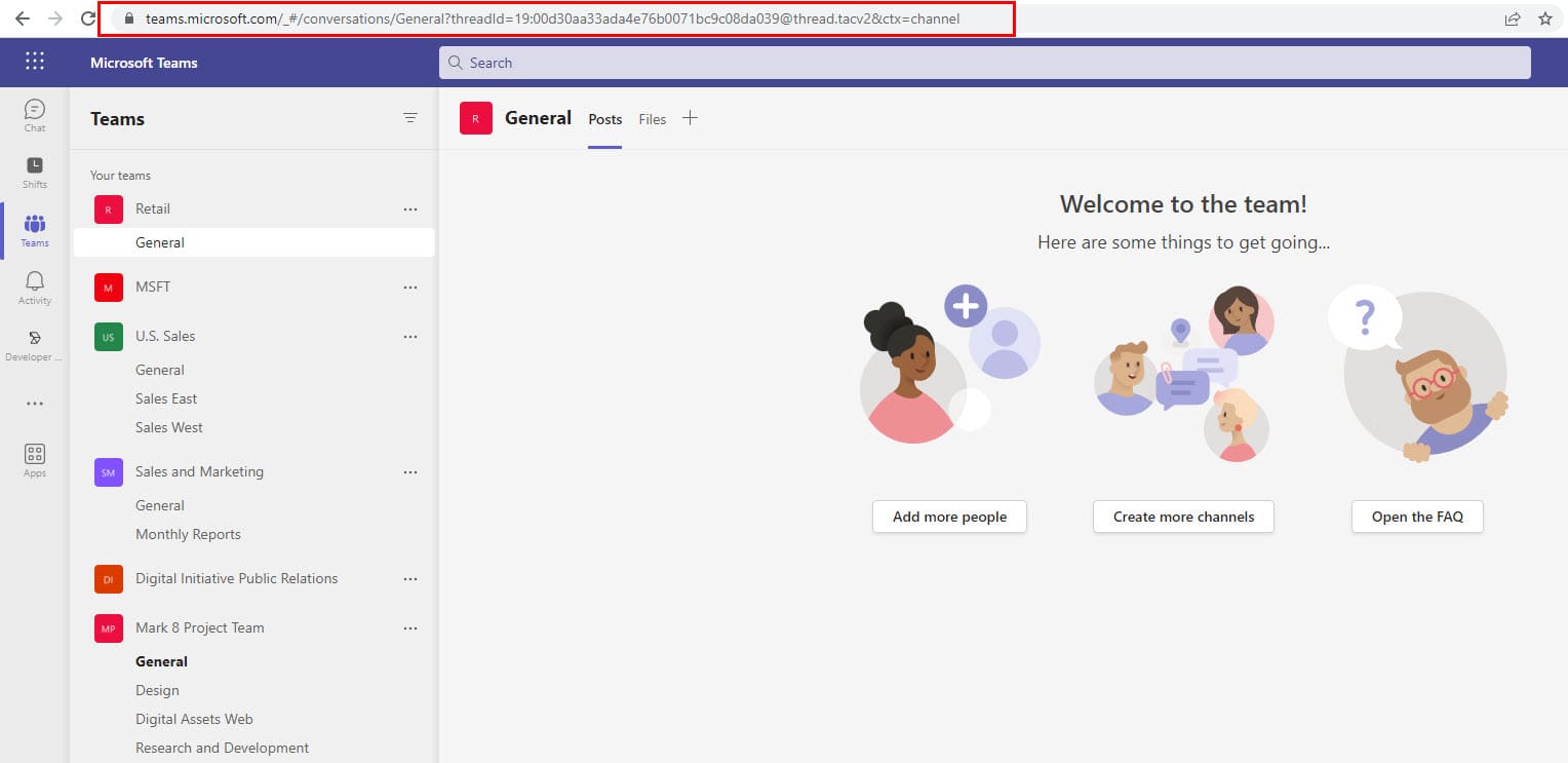 Using Microsoft Teams web app to fix Sorry, We Couldn’t Connect You error