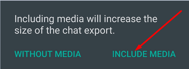 include media whatsapp export chat