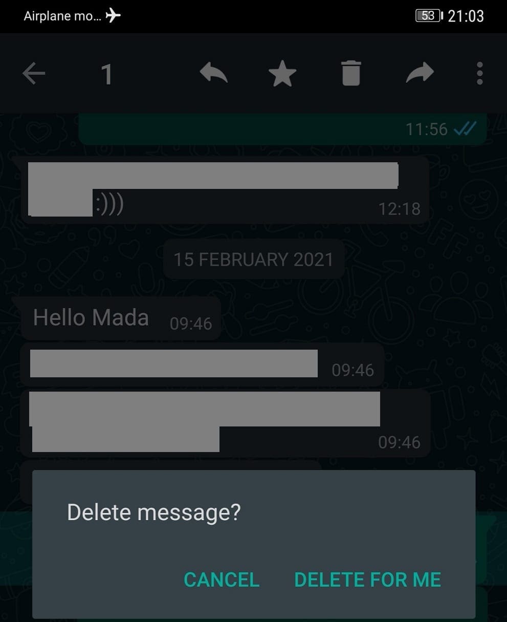 How to Delete Week Old WhatsApp Messages - Technipages