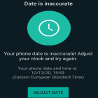 Fix Whatsapp Error Phone Date Is Inaccurate on Android