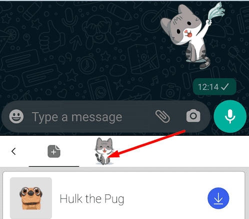 whatsapp sticker