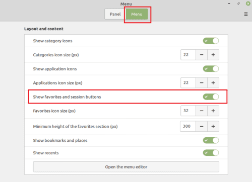 Linux Mint: How to Add and Remove Items from the Favorites Menu ...