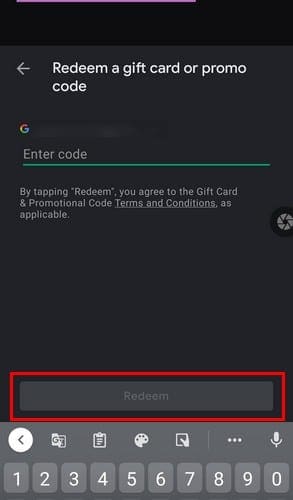 How Do I Add a Google Play Gift Card 