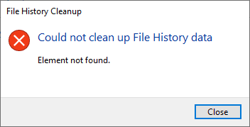 file-history-error-element-not-found
