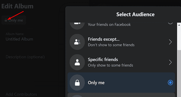 select-facebook-album-audience