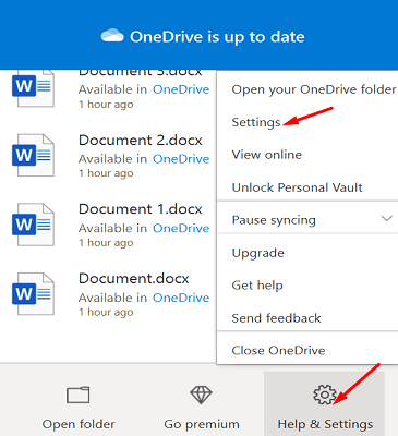 onedrive-help-and-settings