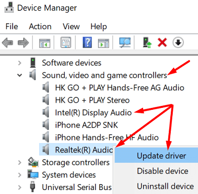 update-audio-driver-windows-10