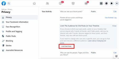 How to Make All Facebook Posts Private - Technipages