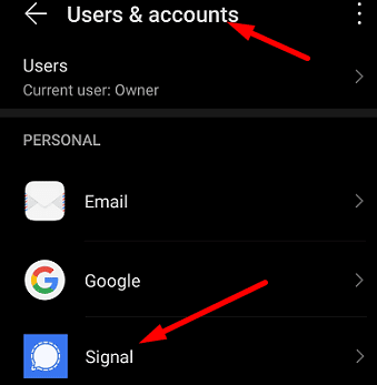 android-user-accounts-signal