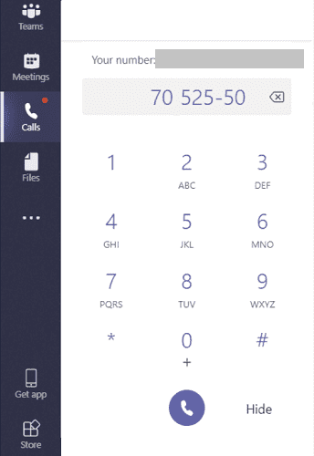 can you make a phone call from teams